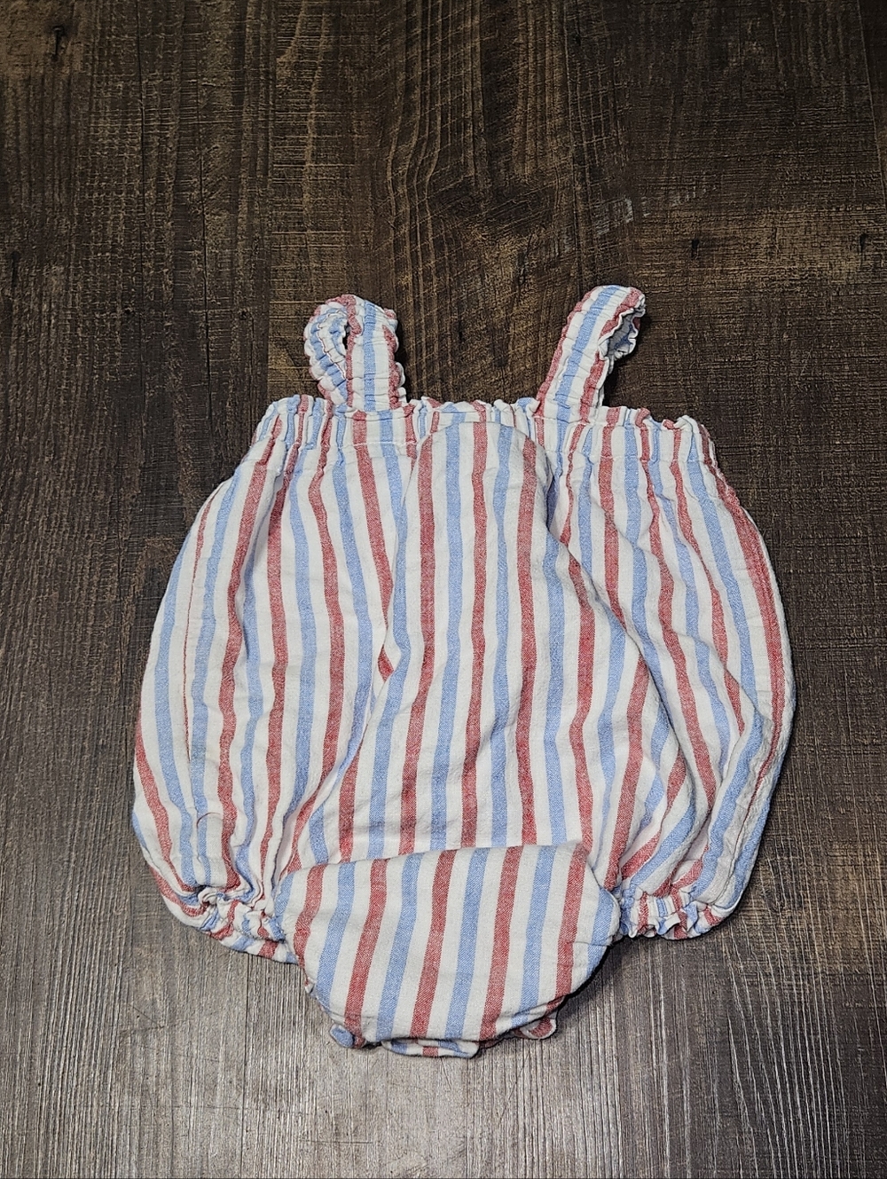 Baby Gap Striped Bubble Romper